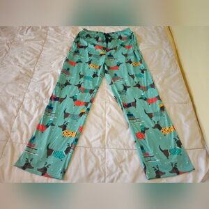 Dachshund Men's Pajama bottoms (Large) very soft 🌭🐾🩵 🌃 🐾 (L)